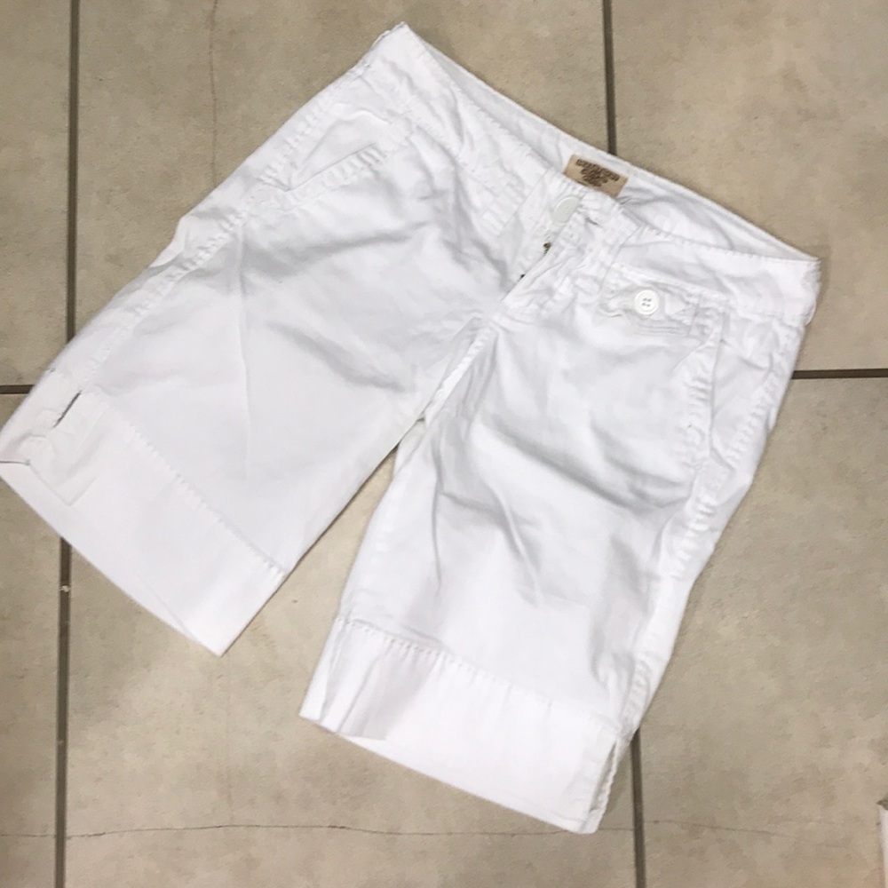 Department of Peace white shorts